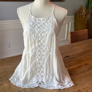 Entro white/cream flowy camisole